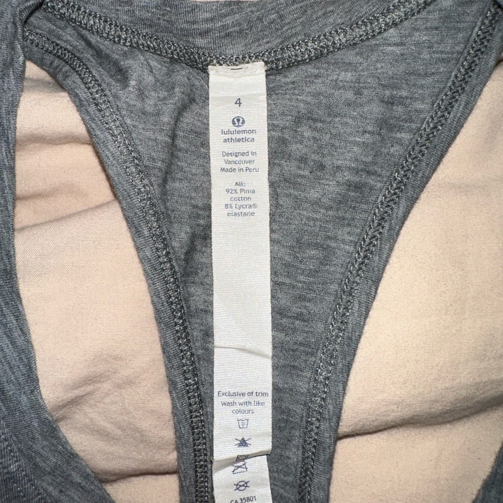 Lululemon Racerback Tank - Picture 3 of 3